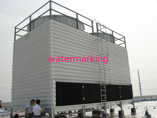 低雑音 FRP の構造が付いている産業水冷タワー