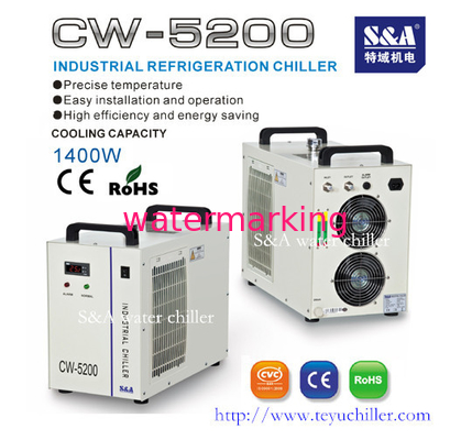 CW-5200 CNC/Laser の彫版機械のための産業水スリラー